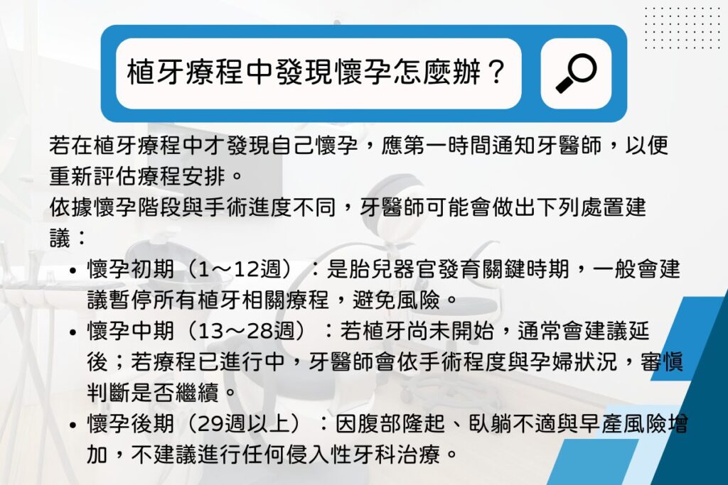 懷孕可以植牙嗎?備孕、孕期植牙注意事項與常見QA 3 RD Banner 7