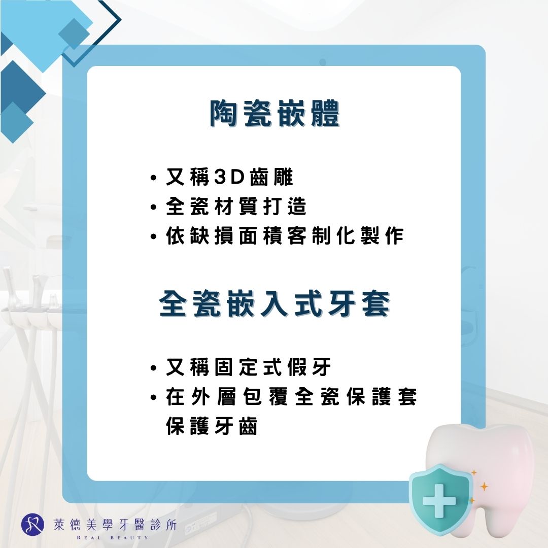 陶瓷嵌體與全瓷嵌入式牙套,你不能不知的兩大技術! 1 兩大技術